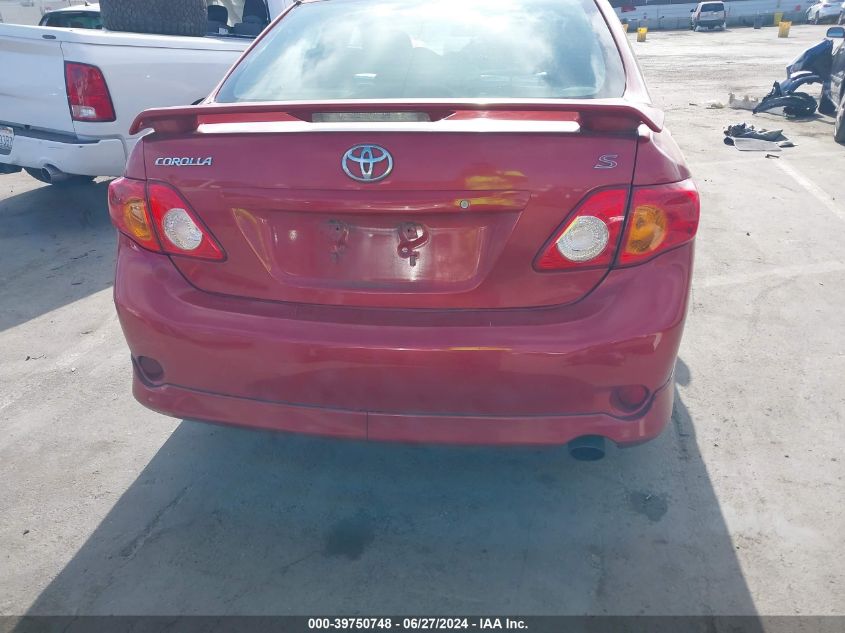 2009 Toyota Corolla S VIN: 1NXBU40E49Z112253 Lot: 39750748