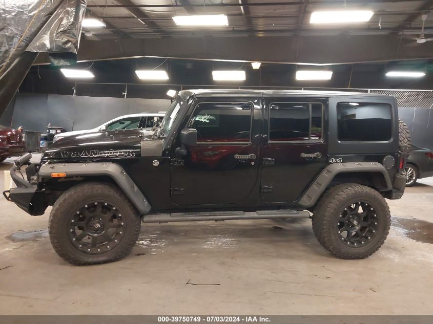 2014 Jeep Wrangler Unlimited Sport VIN: 1C4BJWDG5EL321215 Lot: 39750749