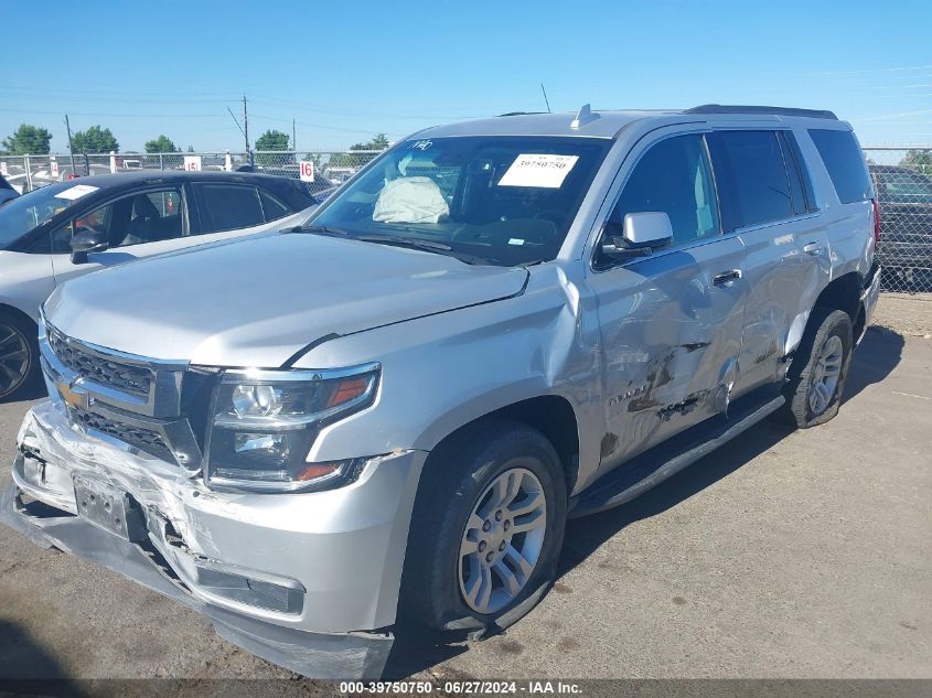 2018 Chevrolet Tahoe C1500 Lt VIN: 1GNSCBKC9JR337614 Lot: 39750750