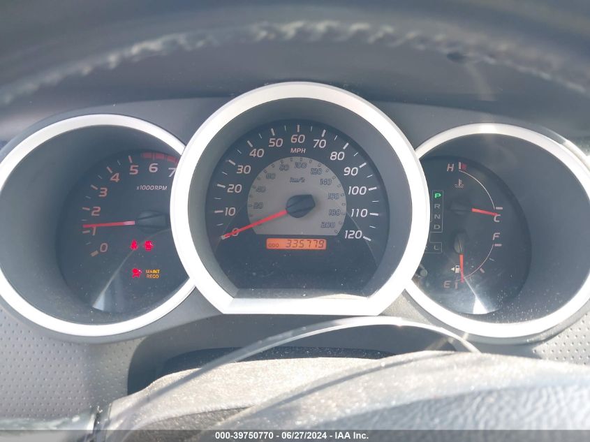 2007 Toyota Tacoma Double Cab Prerunner VIN: 3TMJU62N47M036737 Lot: 39750770