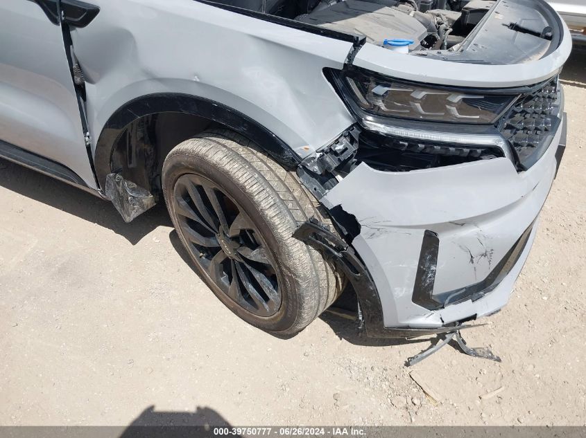 2022 Kia Sorento Sx VIN: 5XYRK4LF0NG127423 Lot: 39750777