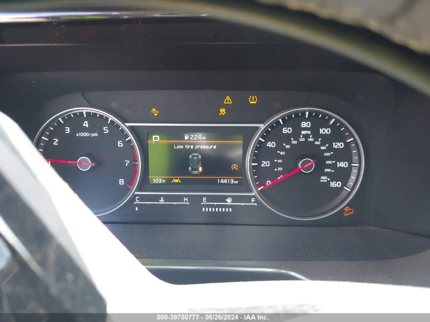 2022 Kia Sorento Sx VIN: 5XYRK4LF0NG127423 Lot: 39750777