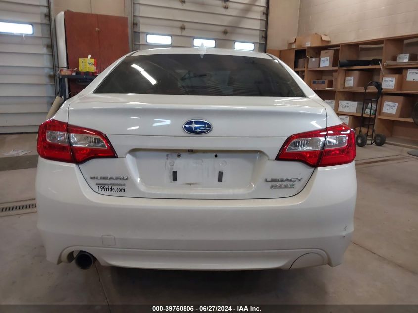 2017 Subaru Legacy 2.5I Premium VIN: 4S3BNAC68H3034942 Lot: 39750805