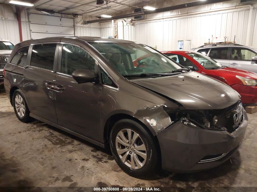 5FNRL5H69FB112942 2015 Honda Odyssey Ex-L