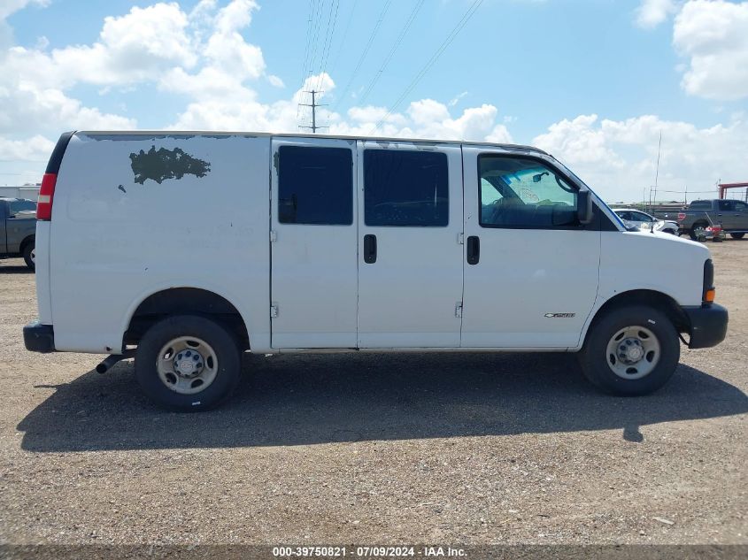 2006 Chevrolet Express Work Van VIN: 1GCGG25VX61109305 Lot: 39750821