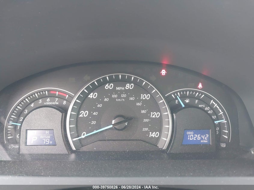 2012 Toyota Camry Se/Le/Xle VIN: 4T4BF1FKXCR231752 Lot: 39750826