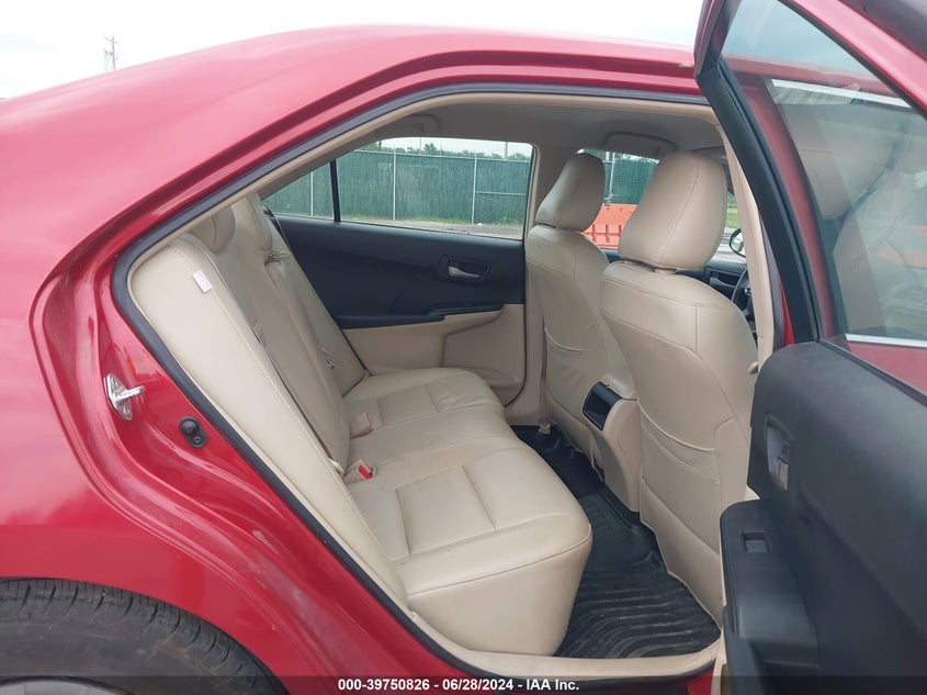 2012 Toyota Camry Se/Le/Xle VIN: 4T4BF1FKXCR231752 Lot: 39750826