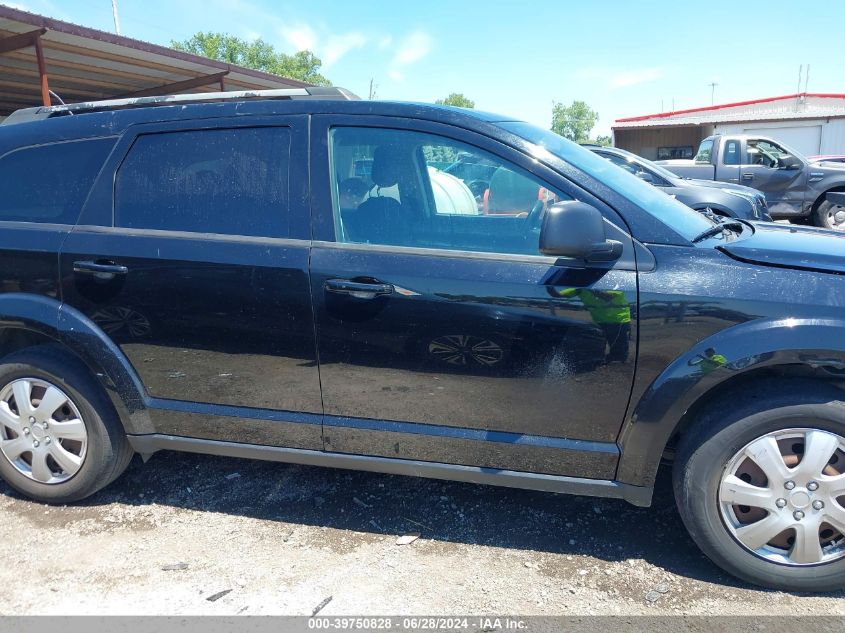 2017 Dodge Journey Se VIN: 3C4PDCABXHT708419 Lot: 39750828