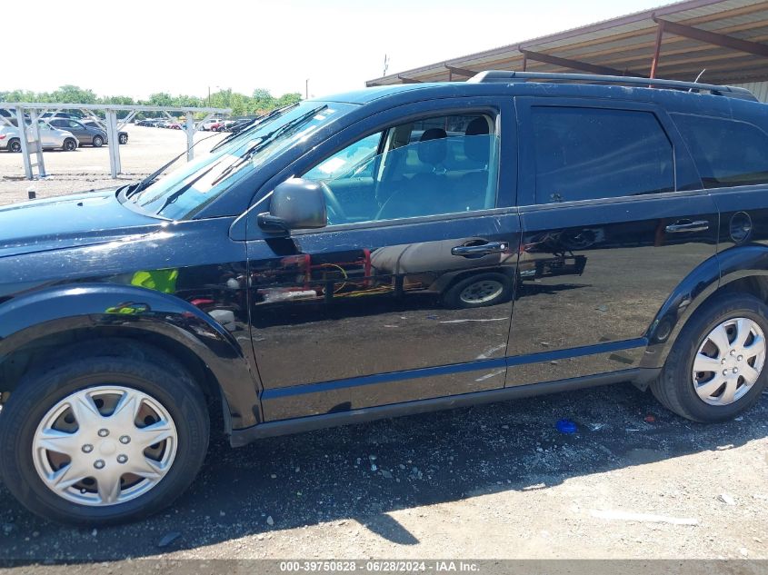 2017 Dodge Journey Se VIN: 3C4PDCABXHT708419 Lot: 39750828