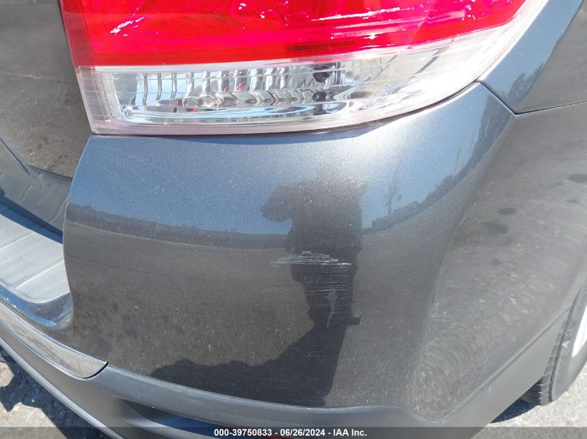 2012 Toyota Highlander Se V6 VIN: 5TDZK3EH6CS066880 Lot: 39750833