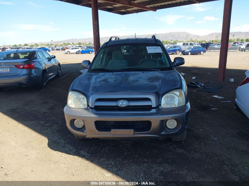 2006 Hyundai Santa Fe Gls VIN: KM8SC13D86U072081 Lot: 39750836