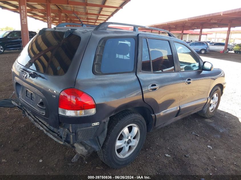 2006 Hyundai Santa Fe Gls VIN: KM8SC13D86U072081 Lot: 39750836