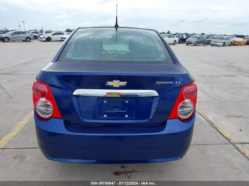 2013 Chevrolet Sonic Lt Auto VIN: 1G1JC5SH0D4155957 Lot: 39750847