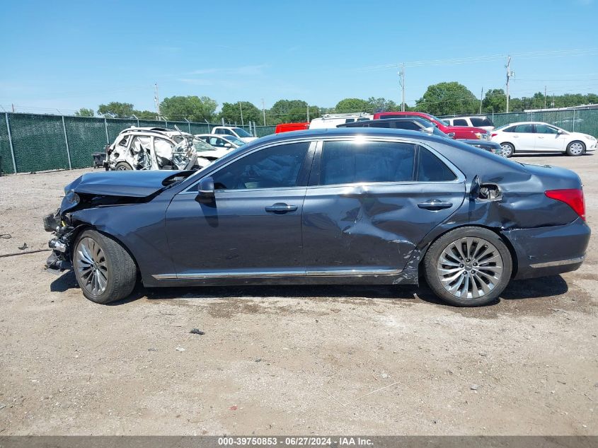 2017 Genesis G90 3.3T Premium VIN: KMHG34JA7HU026194 Lot: 39750853