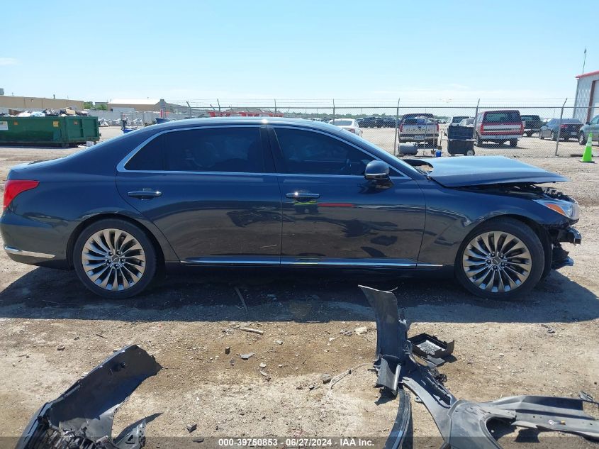 2017 Genesis G90 3.3T Premium VIN: KMHG34JA7HU026194 Lot: 39750853