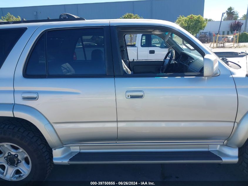 2000 Toyota 4Runner Sr5 V6 VIN: JT3HN86R9Y0314318 Lot: 39750855