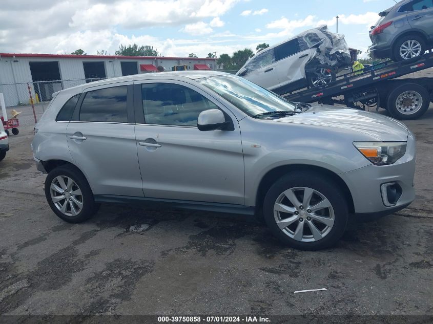 2015 Mitsubishi Outlander Sport Se VIN: 4A4AR4AU8FE021251 Lot: 39750858