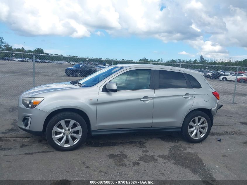 2015 Mitsubishi Outlander Sport Se VIN: 4A4AR4AU8FE021251 Lot: 39750858