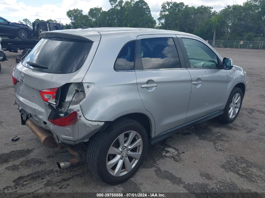 2015 Mitsubishi Outlander Sport Se VIN: 4A4AR4AU8FE021251 Lot: 39750858