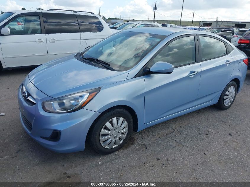 KMHCT4AE7DU452754 2013 Hyundai Accent Gls