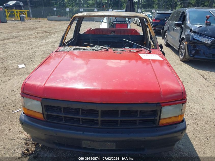 1996 Dodge Dakota VIN: 1B7FL26X1TS674779 Lot: 39750874