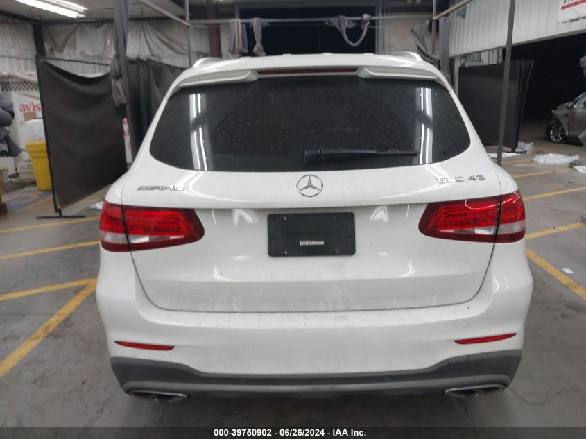 2017 Mercedes-Benz Glc 43 4Matic Amg VIN: WDC0G6EB8HF165158 Lot: 39750902