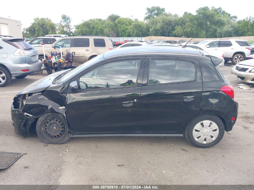 2015 Mitsubishi Mirage De VIN: ML32A3HJ7FH044935 Lot: 39750910