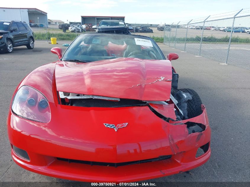 2006 Chevrolet Corvette VIN: 1G1YY36U165122183 Lot: 39750921