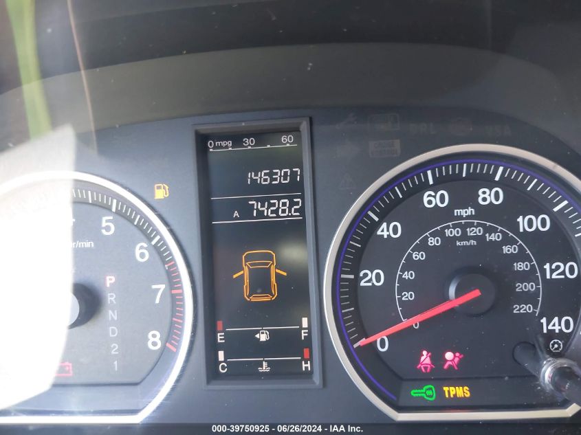 2009 Honda Cr-V Ex-L VIN: 5J6RE38749L035593 Lot: 39750925