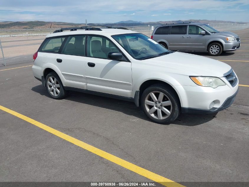 2008 Subaru Outback 2.5I/2.5I L.l. Bean Edition VIN: 4S4BP61C687319871 Lot: 39750938