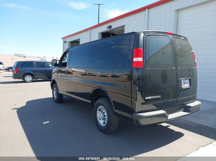 2024 Chevrolet Express Cargo Rwd 2500 Regular Wheelbase Wt VIN: 1GCWGAFP9R1159431 Lot: 39750957