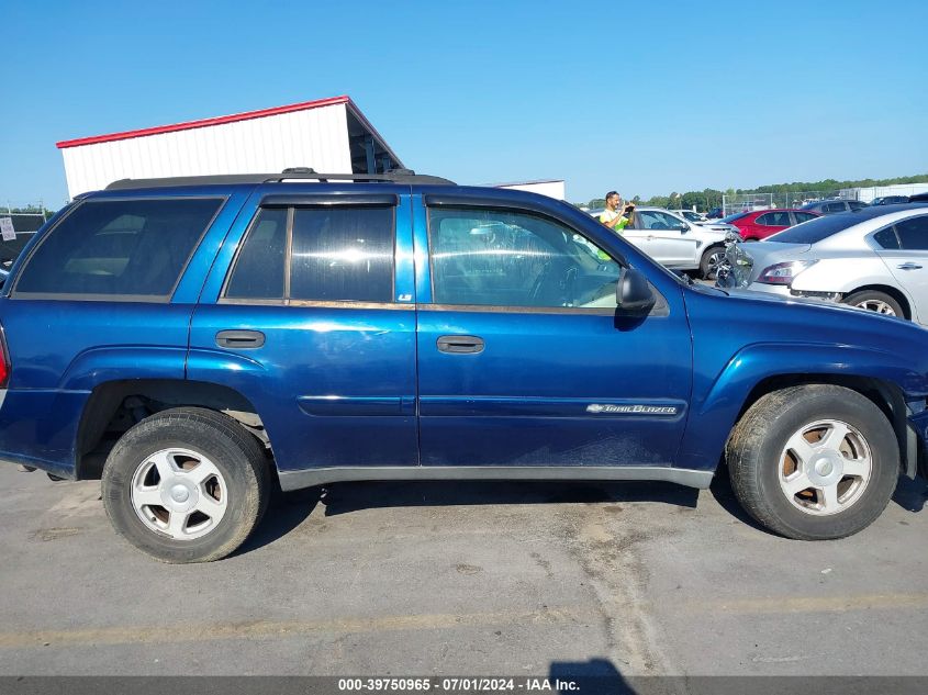 2002 Chevrolet Trailblazer Ls VIN: 1GND8133022412481 Lot: 39750965