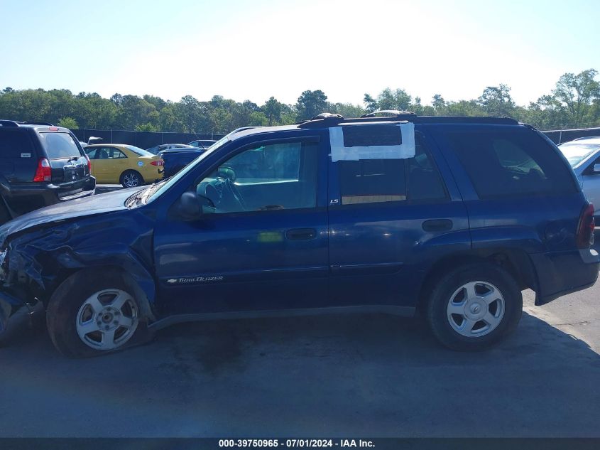 2002 Chevrolet Trailblazer Ls VIN: 1GND8133022412481 Lot: 39750965