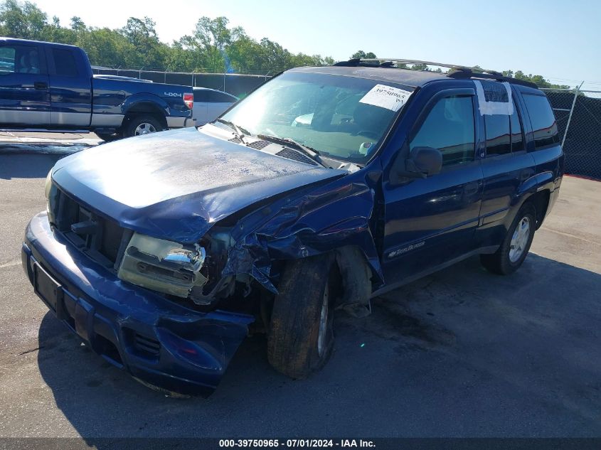 2002 Chevrolet Trailblazer Ls VIN: 1GND8133022412481 Lot: 39750965