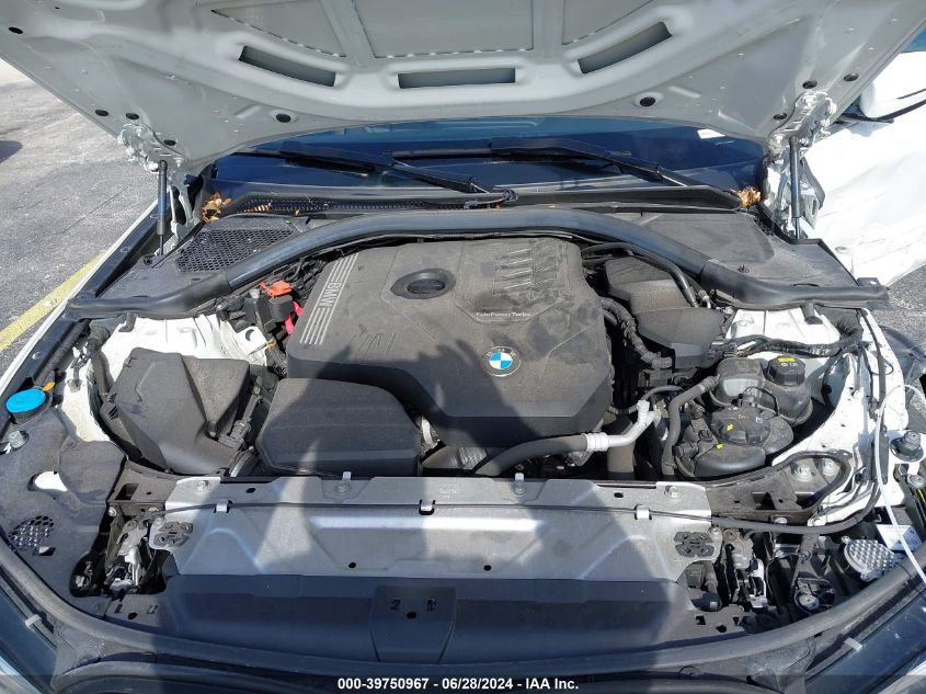 2020 BMW 330I VIN: 3MW5R1J0XL8B24624 Lot: 39750967