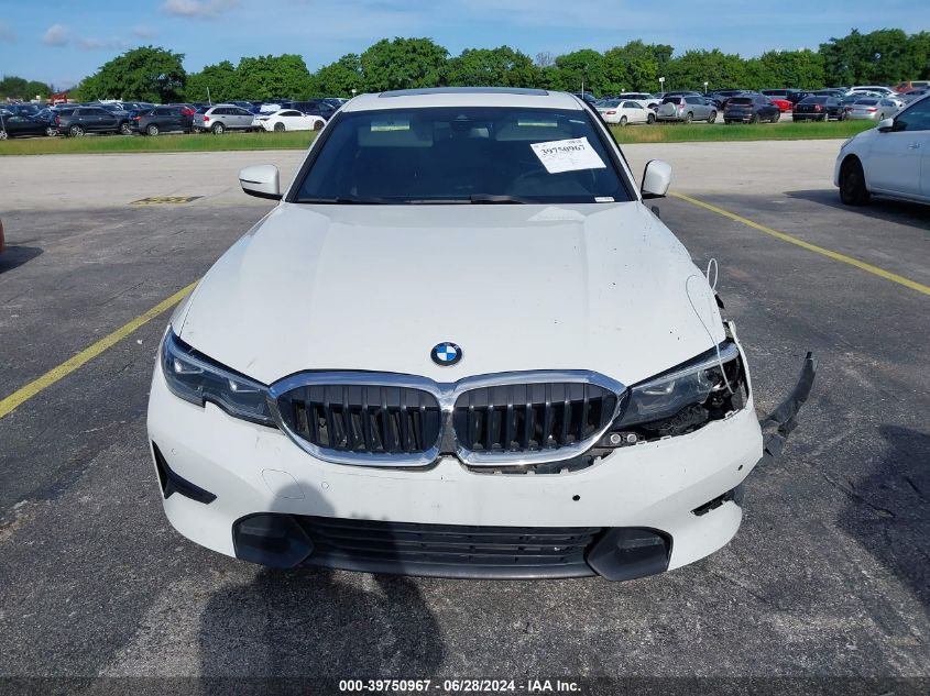 2020 BMW 330I VIN: 3MW5R1J0XL8B24624 Lot: 39750967
