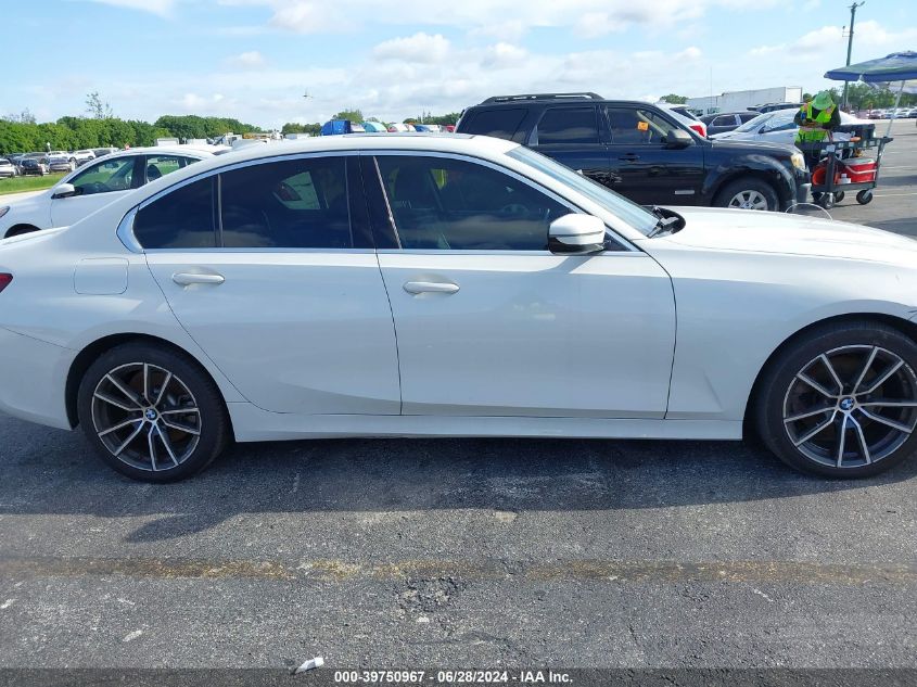 2020 BMW 330I VIN: 3MW5R1J0XL8B24624 Lot: 39750967