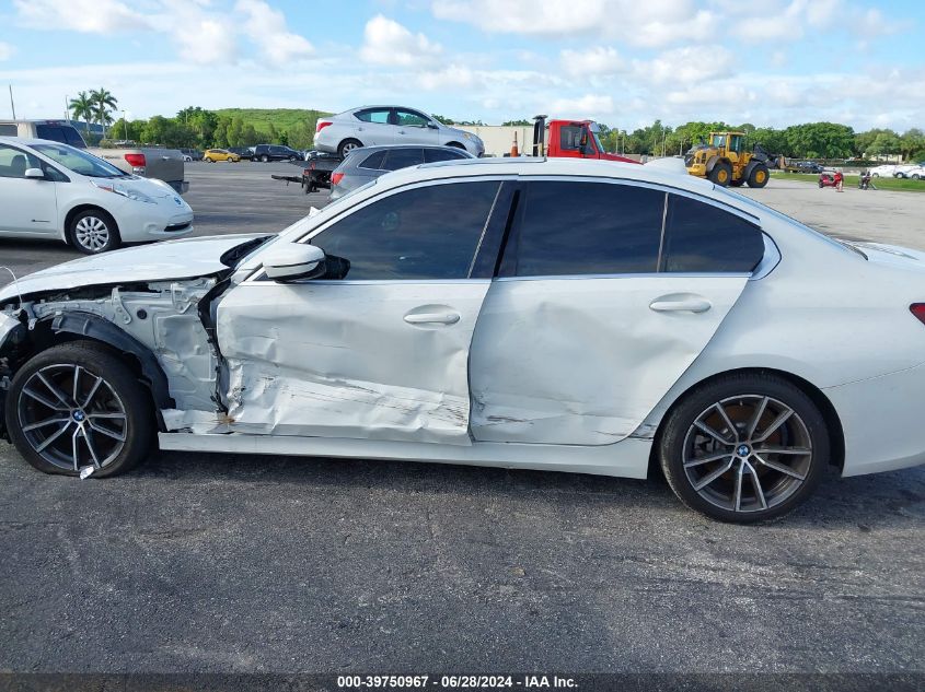 2020 BMW 330I VIN: 3MW5R1J0XL8B24624 Lot: 39750967