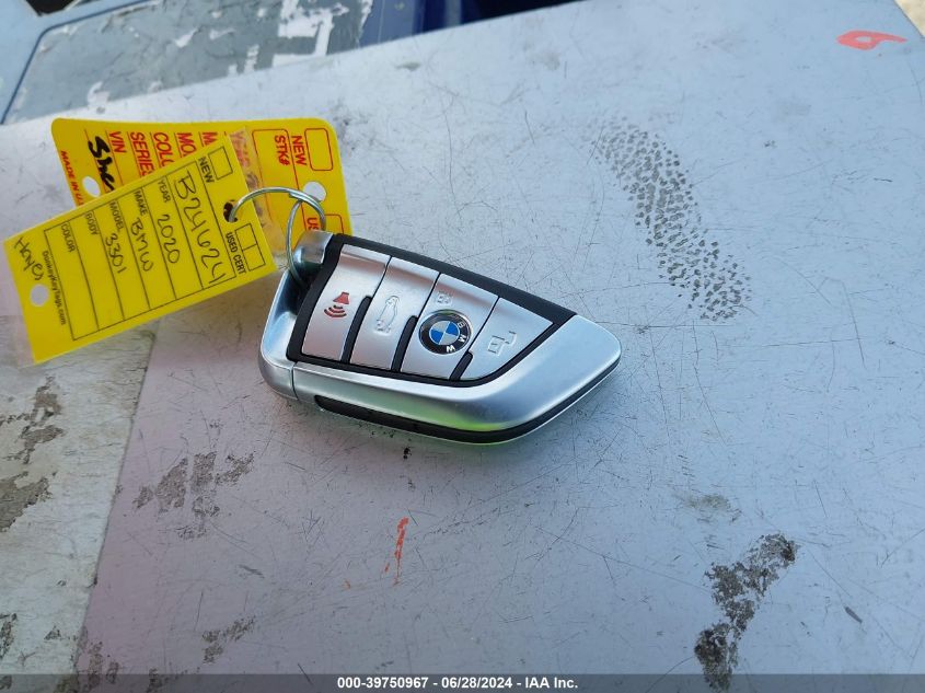 2020 BMW 330I VIN: 3MW5R1J0XL8B24624 Lot: 39750967