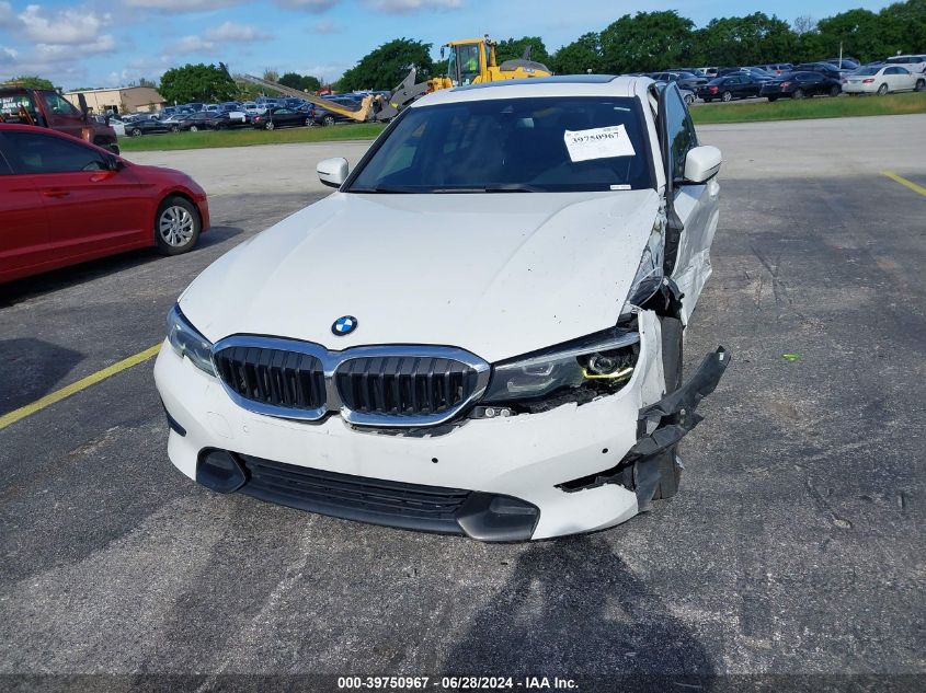 2020 BMW 330I VIN: 3MW5R1J0XL8B24624 Lot: 39750967