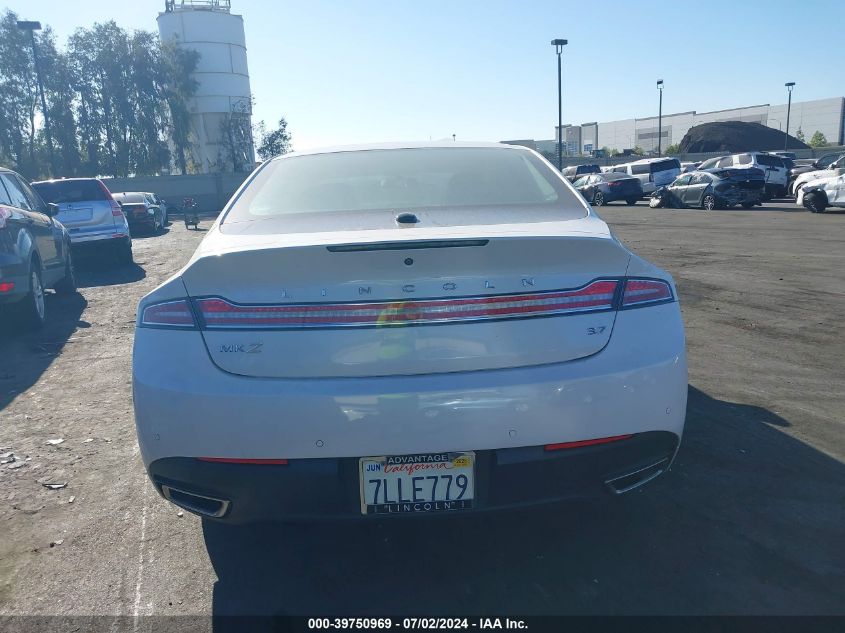 2015 Lincoln Mkz VIN: 3LN6L2GK5FR627902 Lot: 39750969