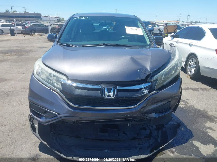 2015 Honda Cr-V Lx VIN: 5J6RM4H32FL027977 Lot: 39750991