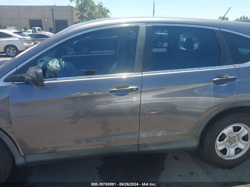 2015 Honda Cr-V Lx VIN: 5J6RM4H32FL027977 Lot: 39750991