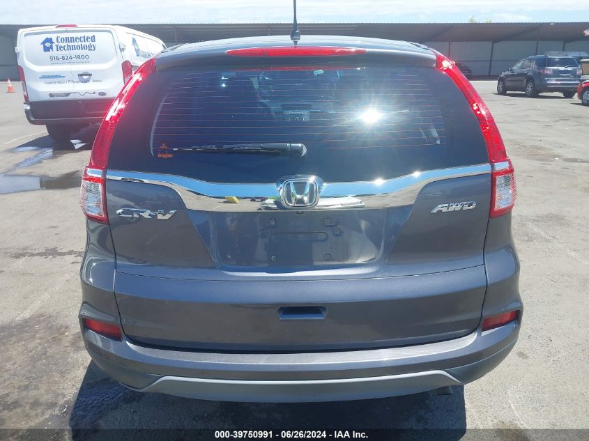 2015 Honda Cr-V Lx VIN: 5J6RM4H32FL027977 Lot: 39750991