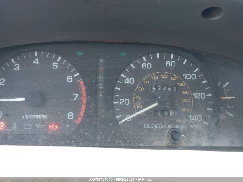 1992 Toyota Camry Le VIN: JT2SK12E6N0017693 Lot: 39751015