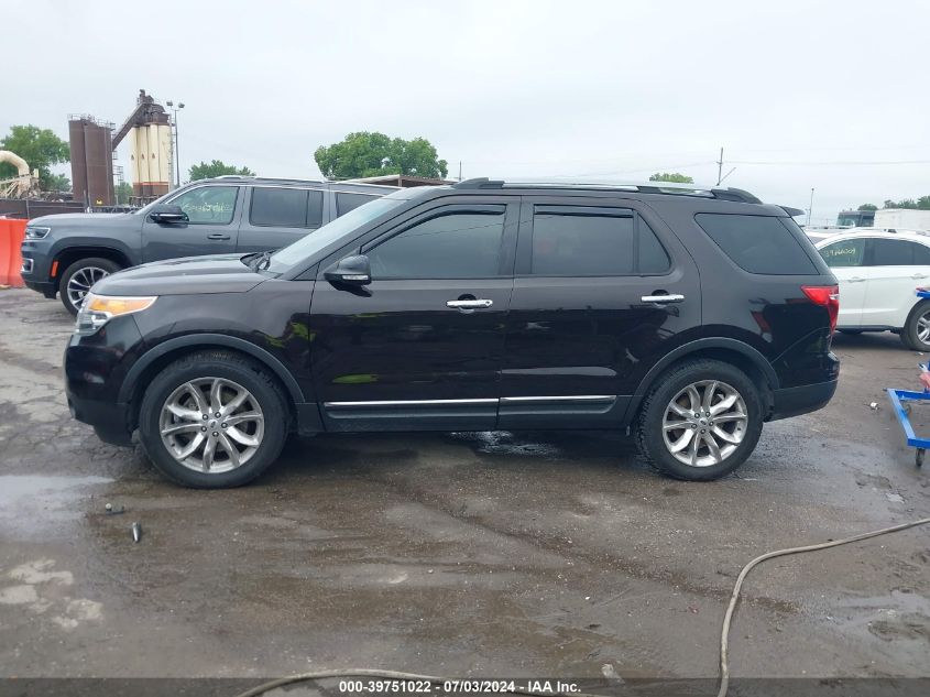 2013 Ford Explorer Xlt VIN: 1FM5K8D86DGB32431 Lot: 39751022