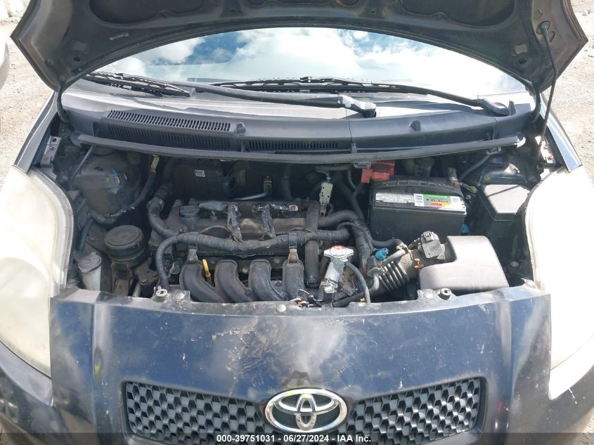 2008 Toyota Yaris VIN: JTDJT923885161024 Lot: 39751031