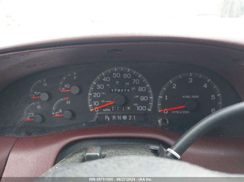 1997 Ford F-150 Lariat/Standard/Xl/Xlt VIN: 1FTDX1765VKD00772 Lot: 39751050