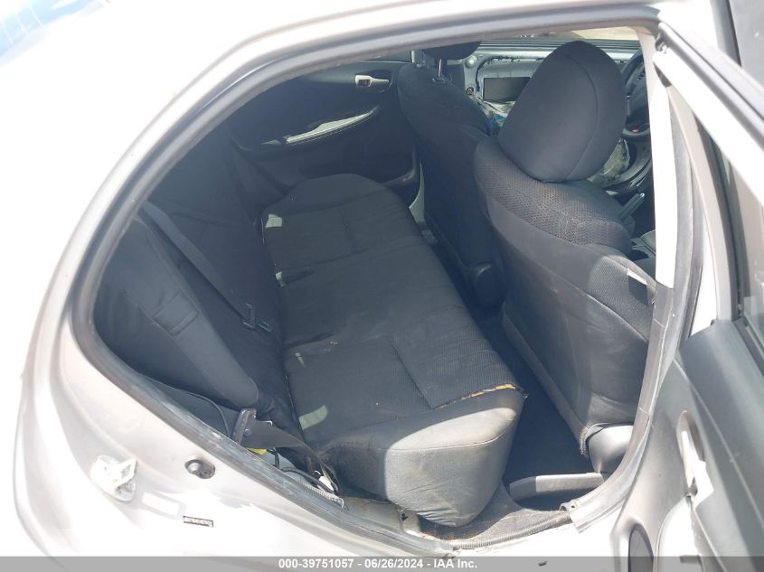 2011 Toyota Corolla S VIN: 2T1BU4EE4BC701531 Lot: 39751057