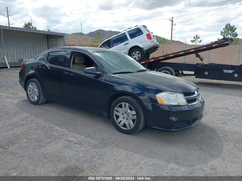 1C3CDZAB5EN187496 2014 Dodge Avenger Se